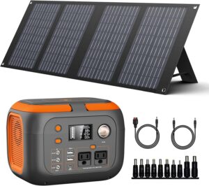 Power Station with Solar Panels