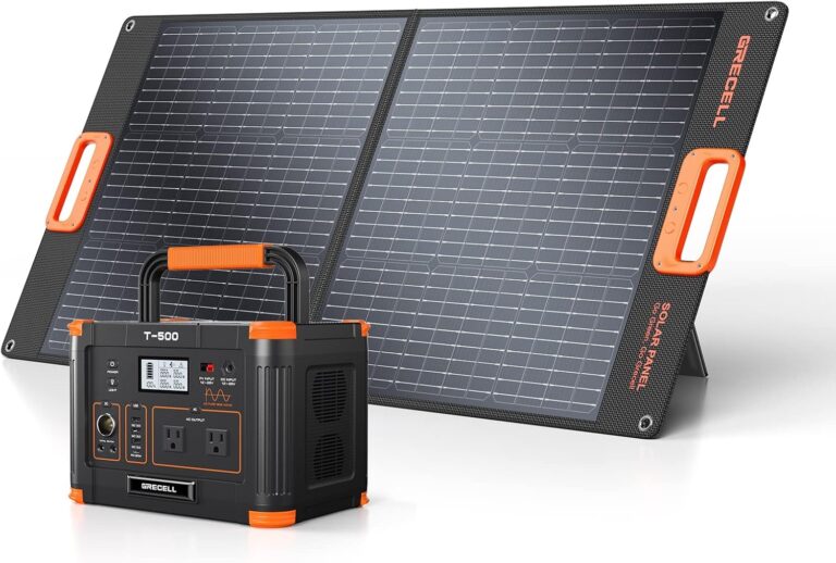 Setting Up Off-Grid Power with Solar Panels and a Portable Power ...