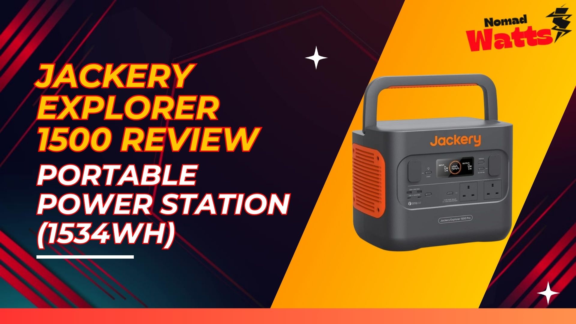 Jackery Explorer 1500 Review - Portable Power Station (~1534Wh) featured img