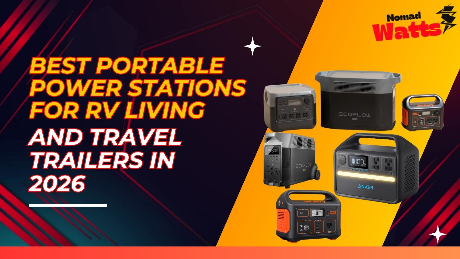 Best Portable Power Stations for RV Living and Travel Trailers in 2026 featured img