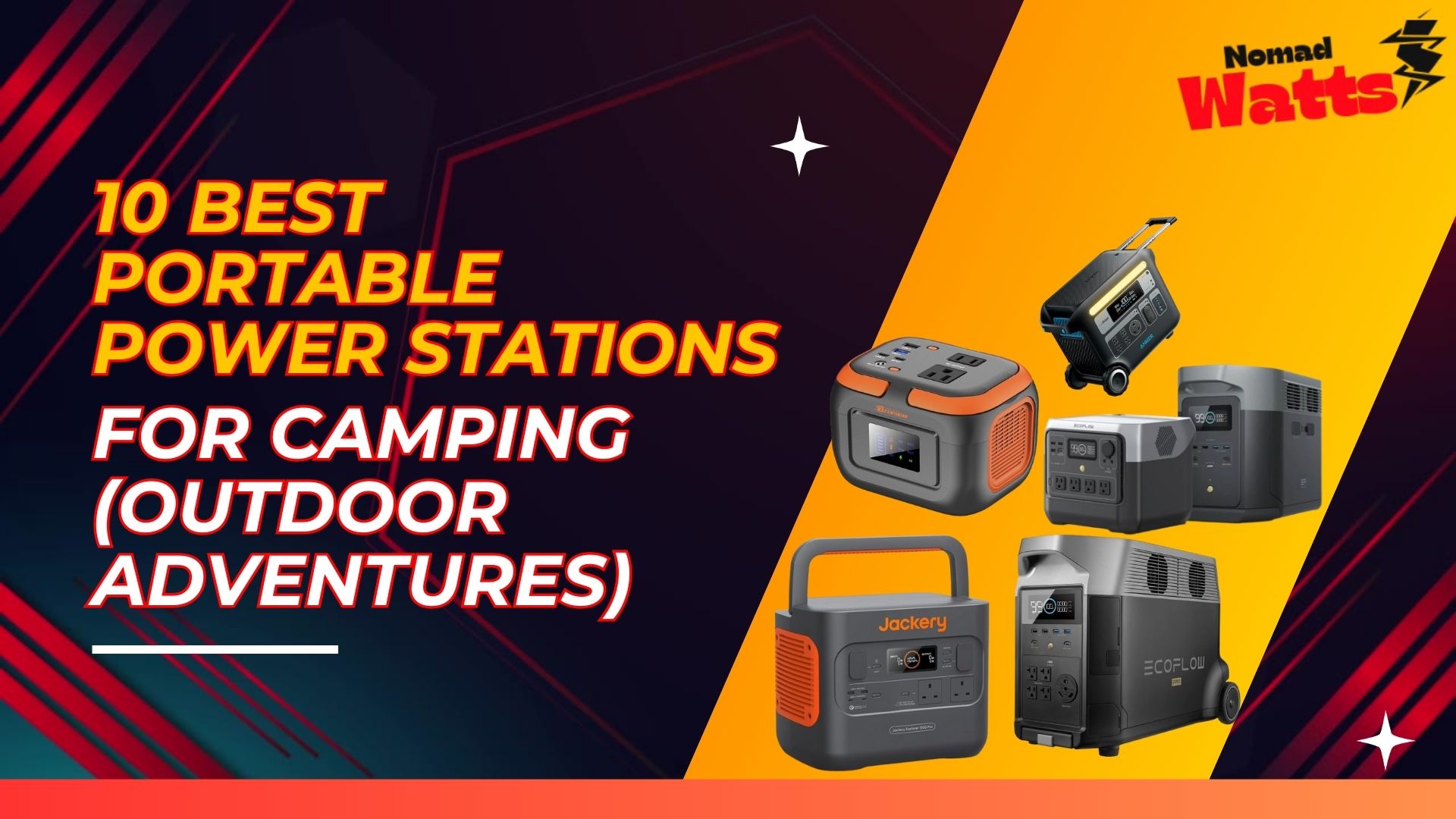 10 Best Portable Power Stations for Camping (Outdoor Adventures) featured img