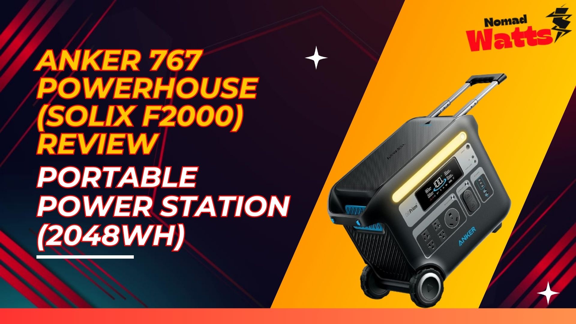 Anker 767 PowerHouse (Solix F2000) Review – Portable Power Station (2048Wh) featured img