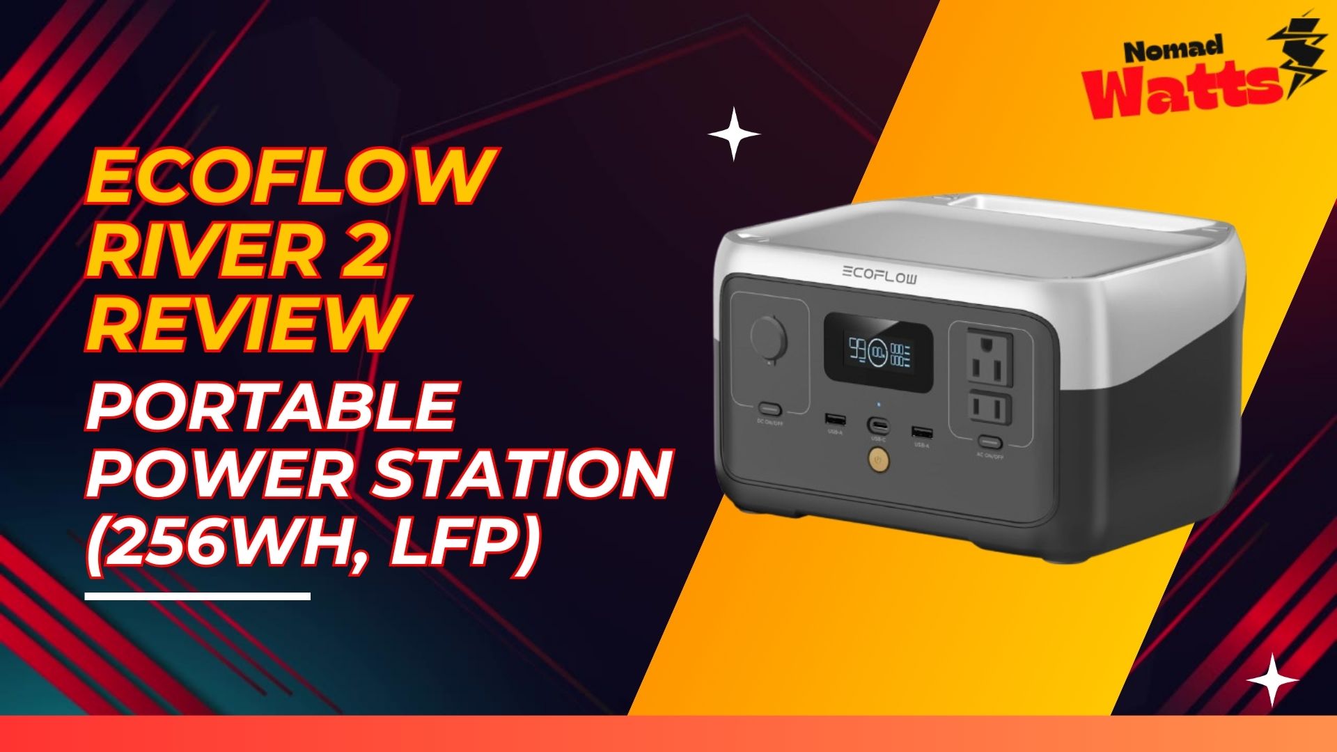 EcoFlow River 2 Review - Portable Power Station (256Wh, LFP) featured img