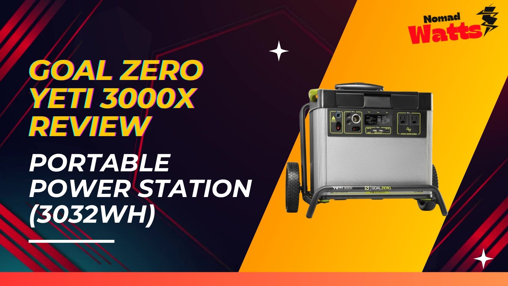 Goal Zero Yeti 3000X Review - Portable Power Station (3032Wh) featured img
